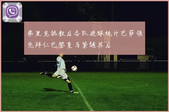 弗里克执教后各队进球统计巴萨领先拜仁巴黎皇马紧随其后